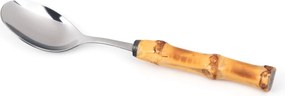 Colher de Chá em Bambu Natural - Inox  Inox