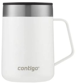Caneca Térmica Street Aço Inox 414ml - Branco Contigo