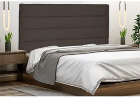 Cabeceira Cama Box Casal King 195cm La Italiana Suede Café - Sheep Estofados - Marrom
