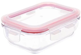 Pote Hermético de Vidro Tampa Click 600 ML