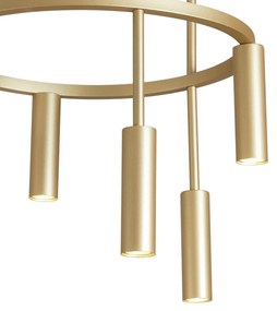 Pendente Platinum Circular Ø40X44,5Cm 6Xmr11 - Usina 16931/40 (BT - Branco Texturizado)