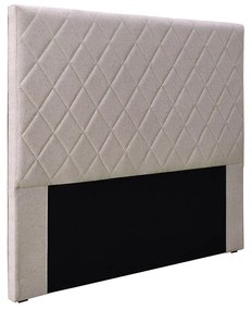 Cabeceira Cama Box King 195 cm Dubai Linho S04 - D'Rossi - Areia