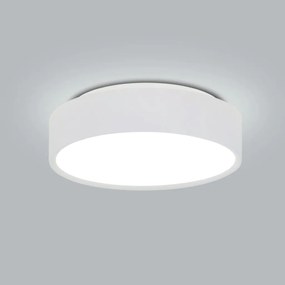 Plafon De Sobrepor Redondo Clear Ø60X11Cm 6Xe27 / Metal E Acrilico | U... (CB-V - Cobre Escovado)