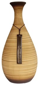Vaso decorativo em Cerâmica Carolina Haveroth - Bamboo Fosco