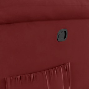 Poltrona do Papai Reclinável Melim Zero Wall Veludo FH1 - D'Rossi - Vermelho