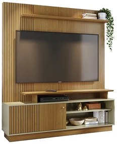 Home Theater Ares Cumaru/Opala - Madetec Móveis