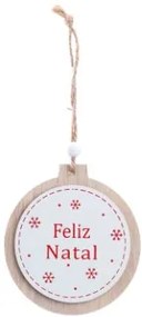 Tag Feliz Natal Branco