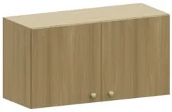 Armário de Cozinha Aéreo 80cm 2 Portas Mirella Freijó L01 - Mpozenato