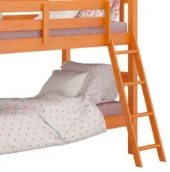 Beliche Solteiro Juvenil com Escada Móvel Joy Z40 Mel Acetinado - Mpoz