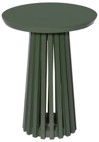Mesa Ripada Lateral de Apoio Zuli Taís Puntel - Verde Oliva  Kleiner