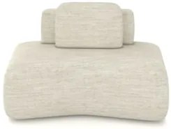 Sofá Modular 174cm Living Sala de Estar Moby Linho Cru Z08 - Mpozenato