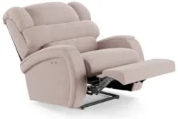 Poltrona do Papai Reclinável Kalie Power Touch Massagem FH9 Veludo Ros