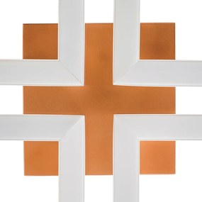 Pendente Play Retangular 120X158Cm Led 73,8W Bivolt / "l" C/ 21,5X58Cm... (BT - Branco Texturizado, 3000k)