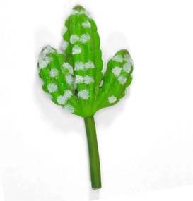 Folhagem Artificial Suculenta Cacto 21cm - D'Rossi
