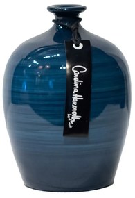Vaso Decorativo Em Cerâmica Carolina Haveroth – Aurora Boreal Alto Brilho