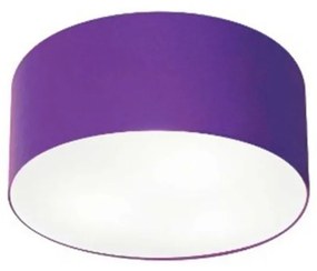 Plafon Para Home Cilíndrico SH-3010 Cúpula Cor Roxo
