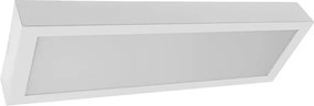 Plafon Led De Sobrepor Aluminio Branco 27W Valencia - LED BRANCO FRIO (6500K)