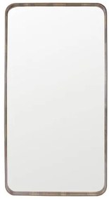 Espelho Manaus Retangular Prata Borda Cobre 135cm - 60285 Sun House