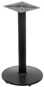 Base para Mesa Luisiana Redonda Ferro Pintado Preto - 38580 Sun House