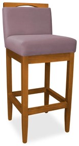 Kit 4 Banquetas Decorativa Elis Veludo Crepe