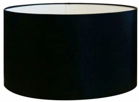 Cúpula abajur cilíndrica cp-8028 Ø60x30cm preto