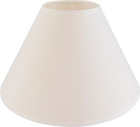 Cupula Para Abajur Tecido Bege 30Cm