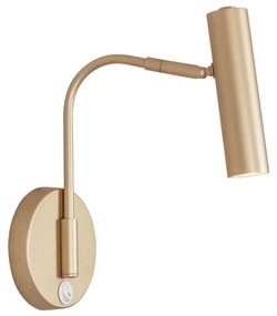 Arandela Jingle Articulada 27X24X11Cm 1Xmr11 C/ Interruptor - Usina 16... (CB-M - Cobre Metálico)