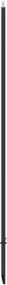 Espeto Led Aluminio Preto 0,7W 24V 250 Ip65 Organik - LED BRANCO QUENTE (3000K)