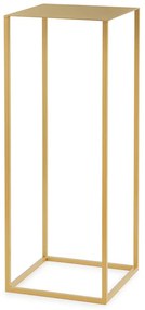 Kit Mesa De Apoio Metálica Dourado D'Rossi