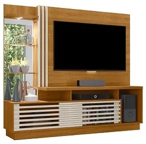 Home Theater Frizz Plus Cinamomo/Off White – Madetec Móveis