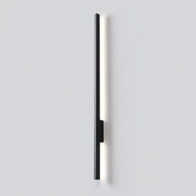 Arandela Vertical Long Slim 02X05X98Cm Led 15W 3000K - Qimporta Ar2522 (PRETO)
