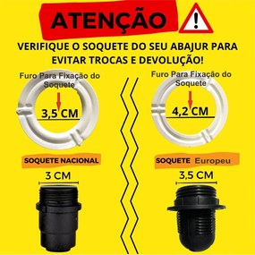 Cúpula abajur cilíndrica cp-8019 Ø40x30cm verde limão