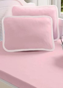 Lençol Baby em Malha Lisa 1pç Vivaldi Rosa
