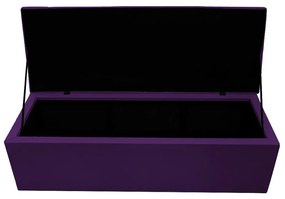 Calçadeira Copenhague 160 cm Queen Size Suede Roxo - ADJ Decor