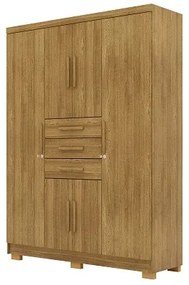 Guarda Roupa Taurus 6 Portas e 3 Gavetas Imperial Nature - Vila Rica Móveis