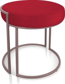 Kit 04 Puffs Love Suede Base Industrial Rose - D'Rossi
 - Vermelho