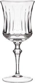 Taça de Cristal Flauta Mozart Basic Lapidado P/ Vinho Tinto 345ml - Incolor  Incolor