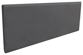 Cabeceira Painel Clean para Cama Box Casal 160 cm Suede M11 - D'Rossi - Grafite