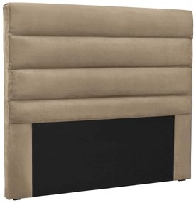 Cabeceira Estofada Nubia 140cm Casal Suede - ADJ Decor