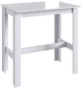 Mesa Bancada De Jantar Cozinha Multiuso - Branco