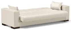 Sofá Cama para Sala de Estar Lisboa Corino Bege - Ibiza
