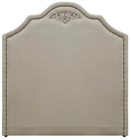 Cabeceira Casal Orlando P02 140 cm para cama Box Suede - ADJ Decor