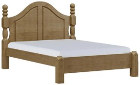 Cama de Casal Madeira Maciça Naipe Freijó G74 - Gran Belo