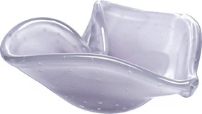 Coração Porta Objetos em Murano - Lavanda  Lavanda