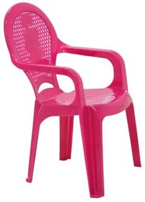 Cadeira Infantil Tramontina Catty Estampada em Polipropileno Rosa
