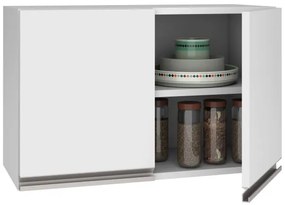 Armário De Cozinha Aéreo 2 Portas Bam31 - Branco