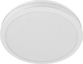 Plafon Led Sobrepor 25W Multitemperatura 46Cm Santorini - BRANCO