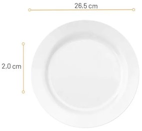 Prato Rasos Opaline Menu