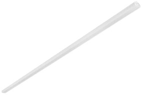 Perfil De Canto Aluminio Branco Para Fita Led 1m Fit15 45
