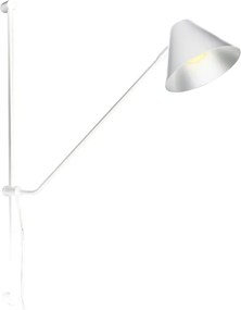 Arandela Aluminio Branco Esteca